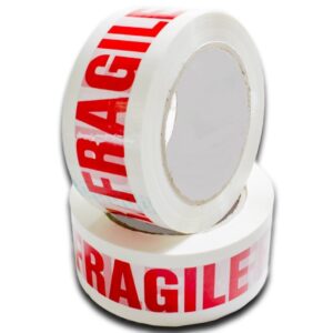 Sabco Packaginig Tape| Printed Fragile Warning Tape | 50mm x 66 meter